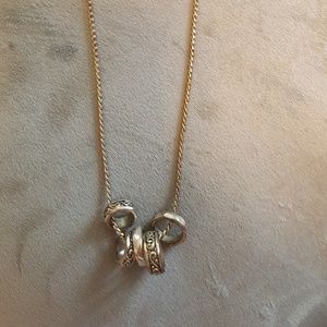 silver necklace